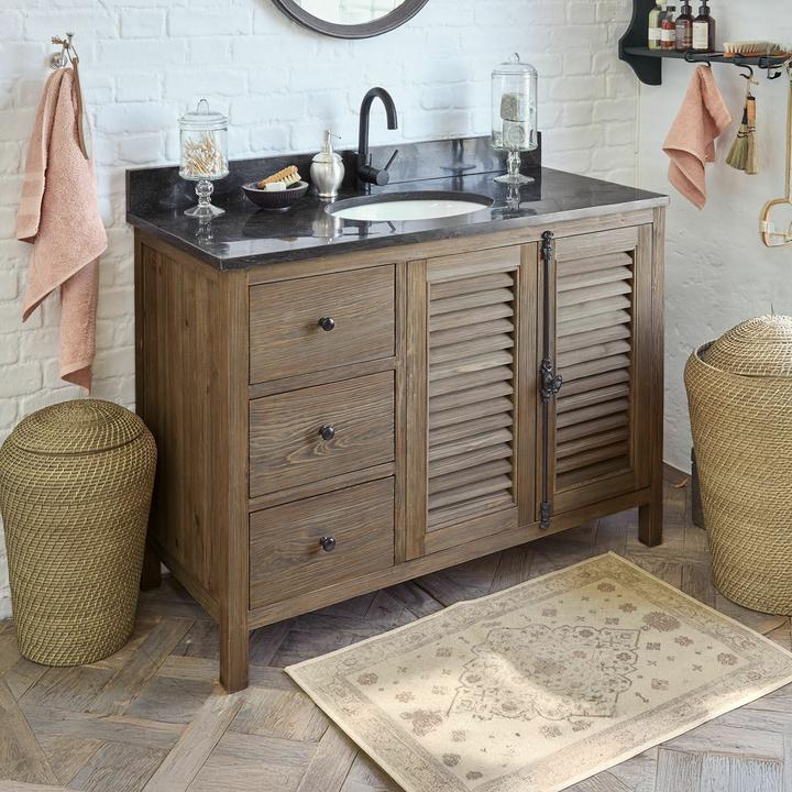 Actual product image Loberon Waschtisch Ferocelle braun