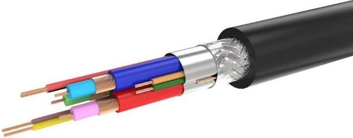 Actual product image Ugreen MM105 HDMI to VGA Adapter, No Audio (Black) (25 cm)