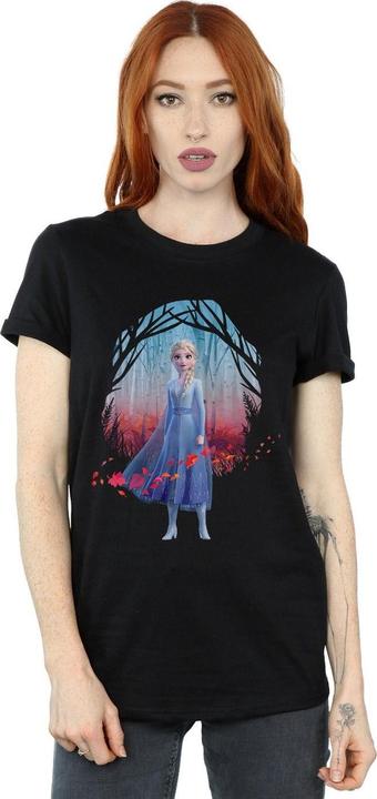 Immagine prodotto Disney Frozen 2 Elsa Find The Way Maglietta Ampia Donna (XXL)