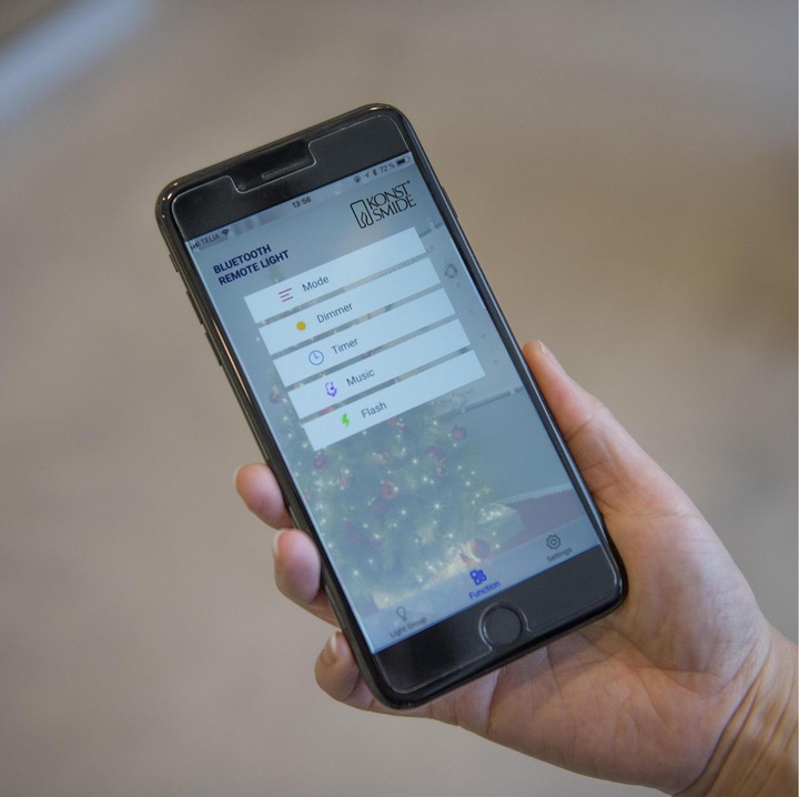 Produktbild Konstsmide LED Lichterkette App gesteuert (17 m)
