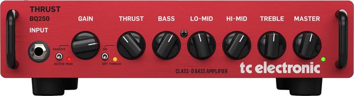 Image du produit TC Electronic BQ250 - Amplificateur de basses à micro-tête de 250W (Contrebasse, 250 W)
