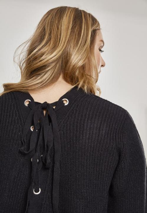 Image du produit Urban Classics Ladies Back Lace Up Sweater (4XL)