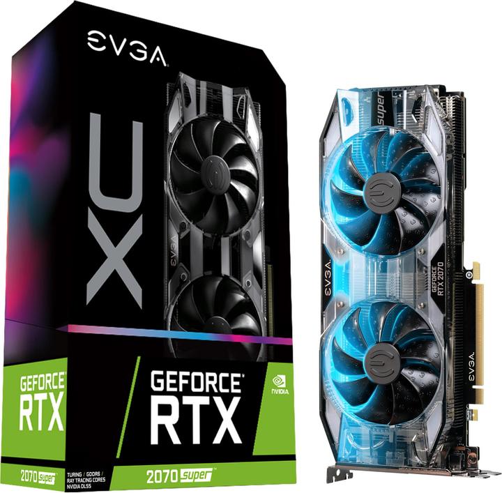 Produktbild EVGA GeForce RTX 2070 Super XC Gaming (8 GB, GDDR6)