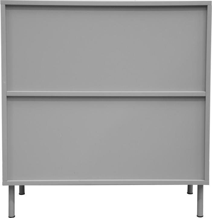 Produktbild En.Casa Sideboard Holea mit 2 Türen 75x70x34 cm Grau