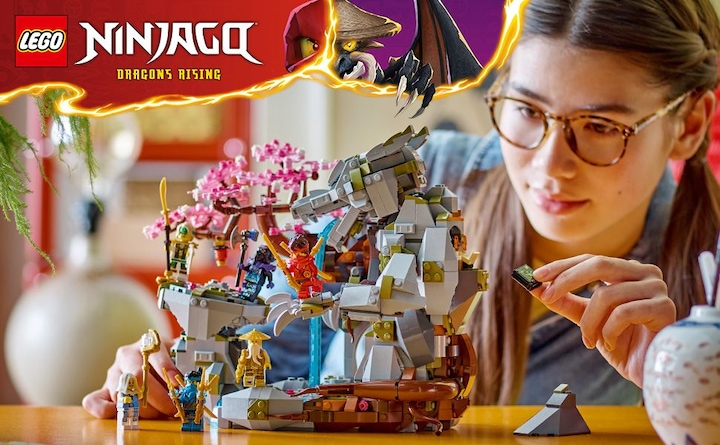 Produktbild LEGO Drachenstein-Tempel (71819, LEGO Ninjago)