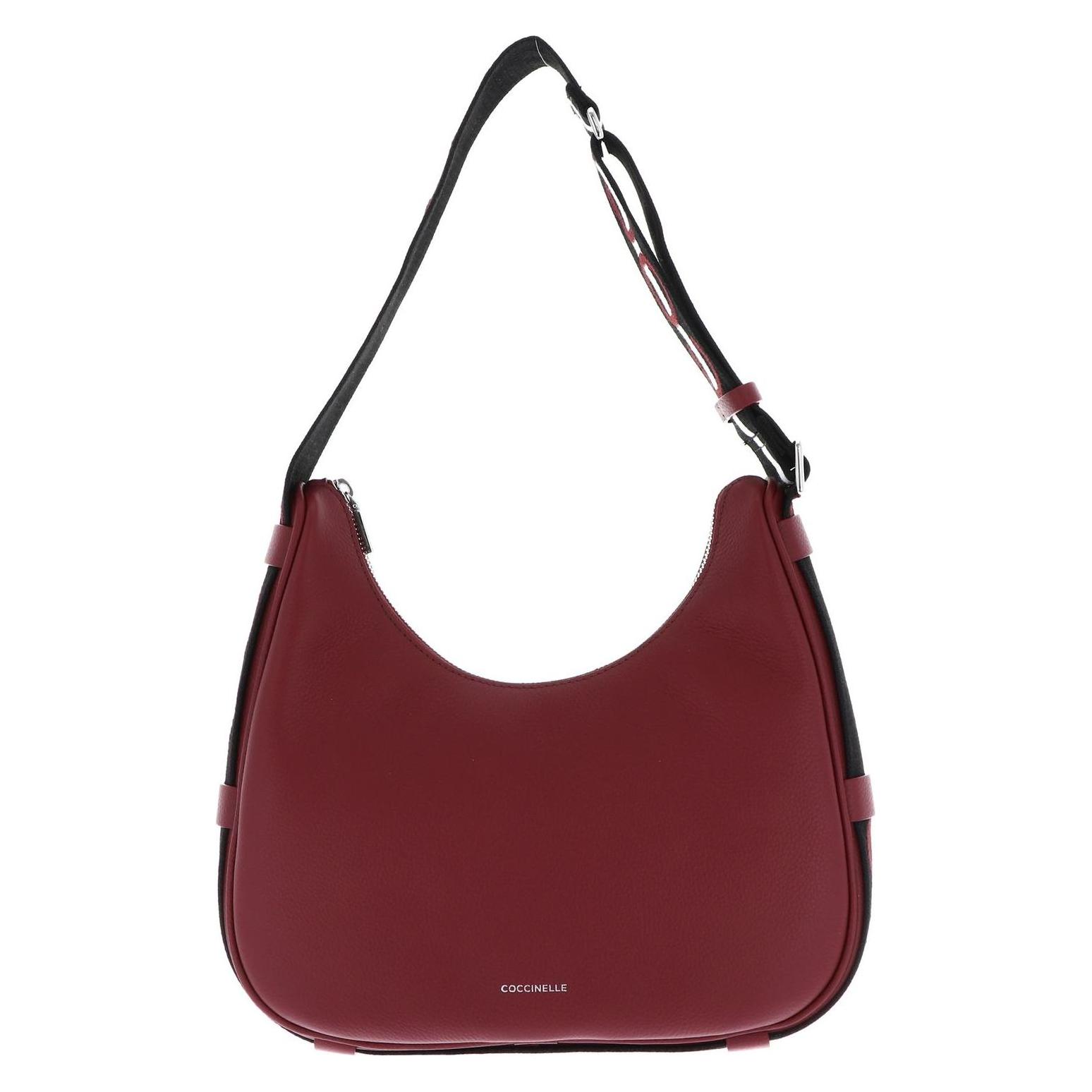 Coccinelle, Damen, Handtasche, Raquel Handbag Double Grainy Leather, Pink