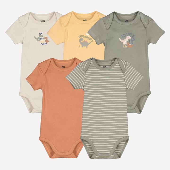 Actual product image La Redoute Collections 5er-Pack Kurzarm-Bodys (56)