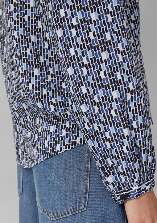 Immagine prodotto s.Oliver Bluse Bluse aus Viskose mit All-over-Print (46)