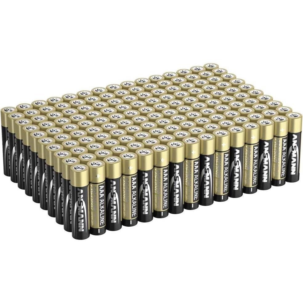 Ansmann 1501-0026-510 Micro (AAA)-Batterie Alkali-Mangan 1.5 V 150 St. (150 Stk., AAA), Batterien + Akkus