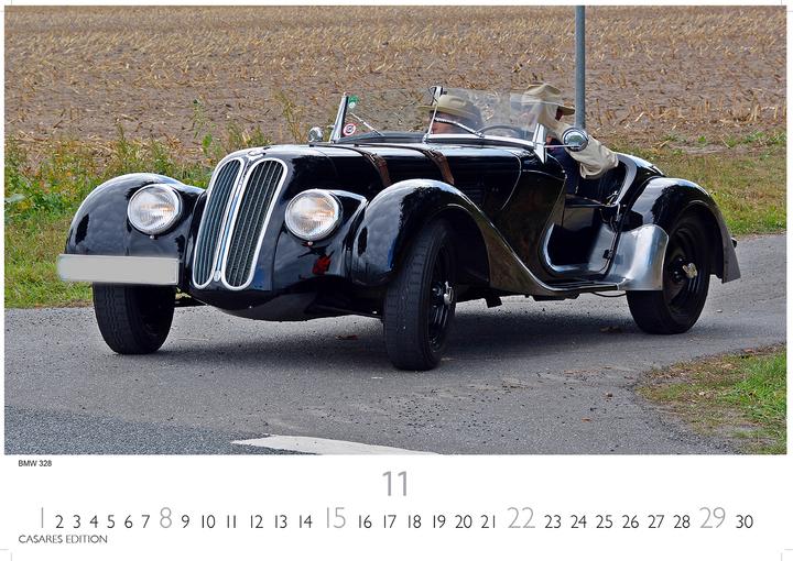 Produktbild BMW Classic Cars 2026 S 24x35cm (24 x 35 cm, Deutsch)