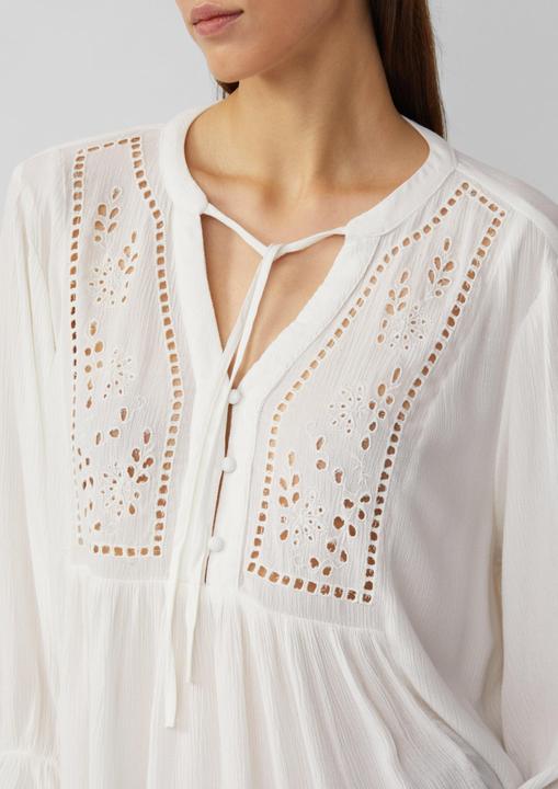 Immagine prodotto s.Oliver Bluse Viskosemix-Bluse mit Lochstickerei (32)