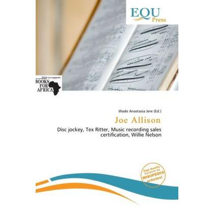 Joe Allison, Fachbücher von Wade Anastasia Jere