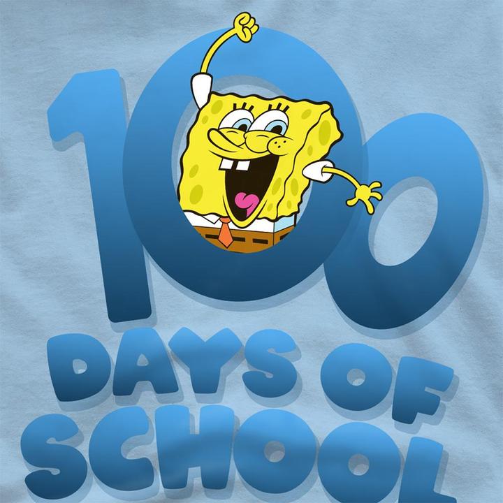 Produktbild Spongebob Squarepants 100 Days School TShirt (M)