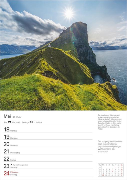 Immagine prodotto Harenberg Skandinavien Wochenplaner 2026 - Eine Reise in 53 Bildern