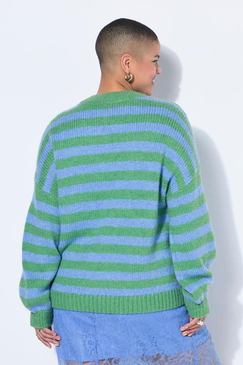 Produktbild Studio Untold Pullover, oversized, Grobstrick, Colorringel (58, 60)