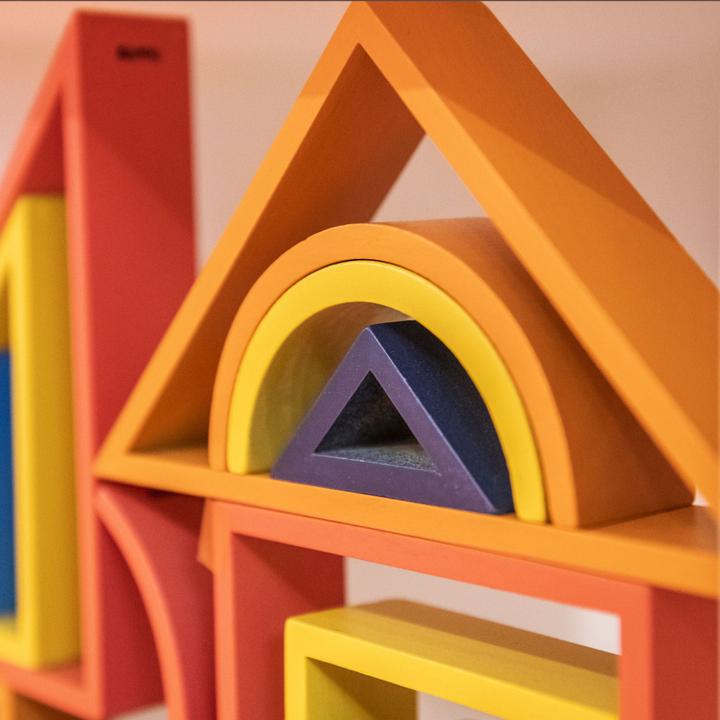 Produktbild TickiT Rainbow Architect Triangles