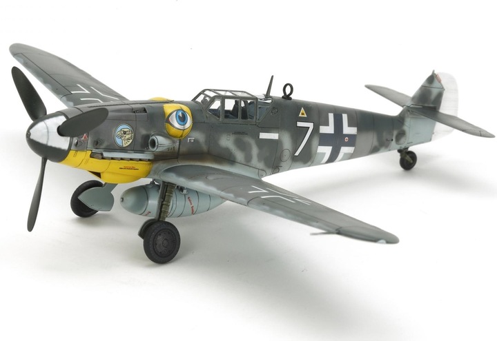 Actual product image Tamiya Messerschmitt Me 109 G-6