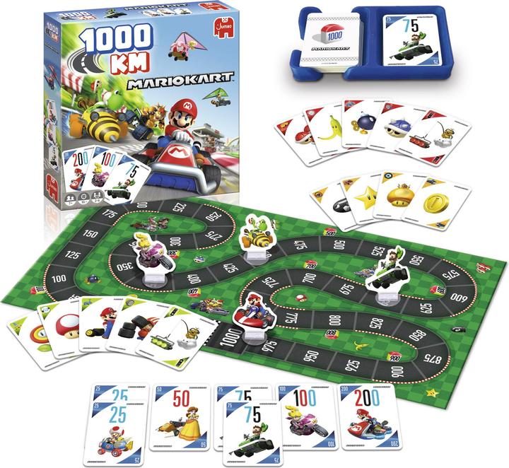 Actual product image Jumbo 1000 KM Mario Kart (German)