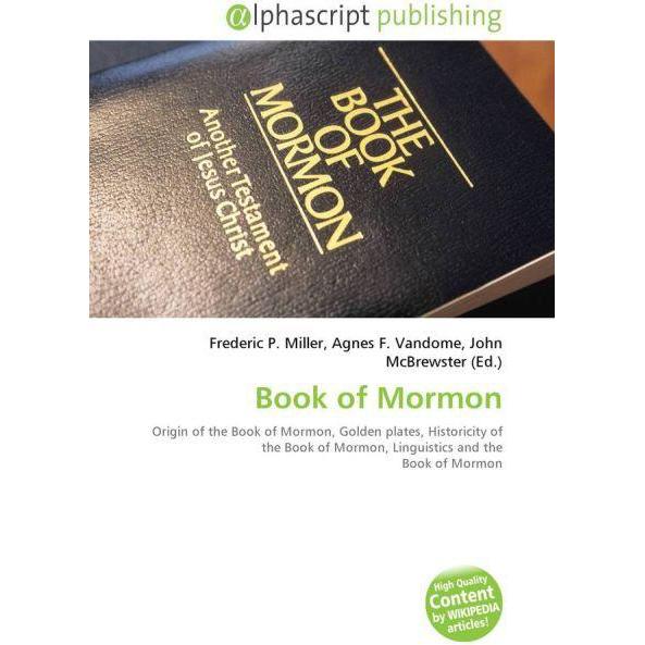 Book of Mormon, Sachbücher