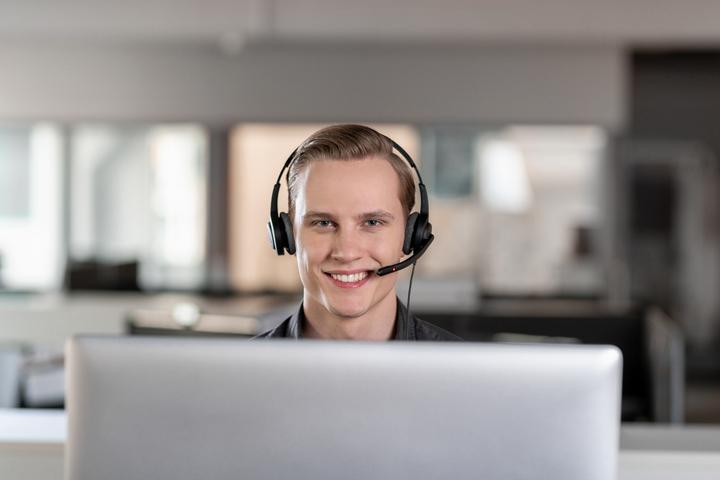 Actual product image Axtel Voice UC28 duo NC (Cable, USB-A)