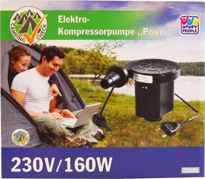 Immagine prodotto Happy People Pompa elettrica a compressore 12 V 100 Watt, A