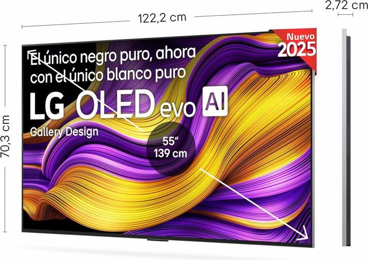 Produktbild LG OLED55G58LW (55", G5, OLED, 4K, 2025, EU)