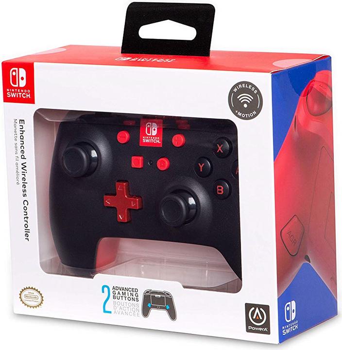 Immagine prodotto PowerA Enhanced Wireless Controller per NSW - Black (Switch)