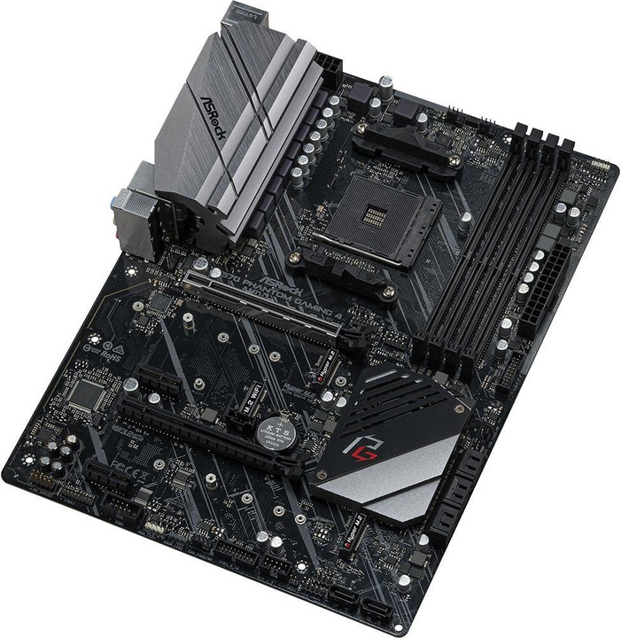 Actual product image AsRock X570 Phantom Gaming (AM4, AMD X570, ATX)