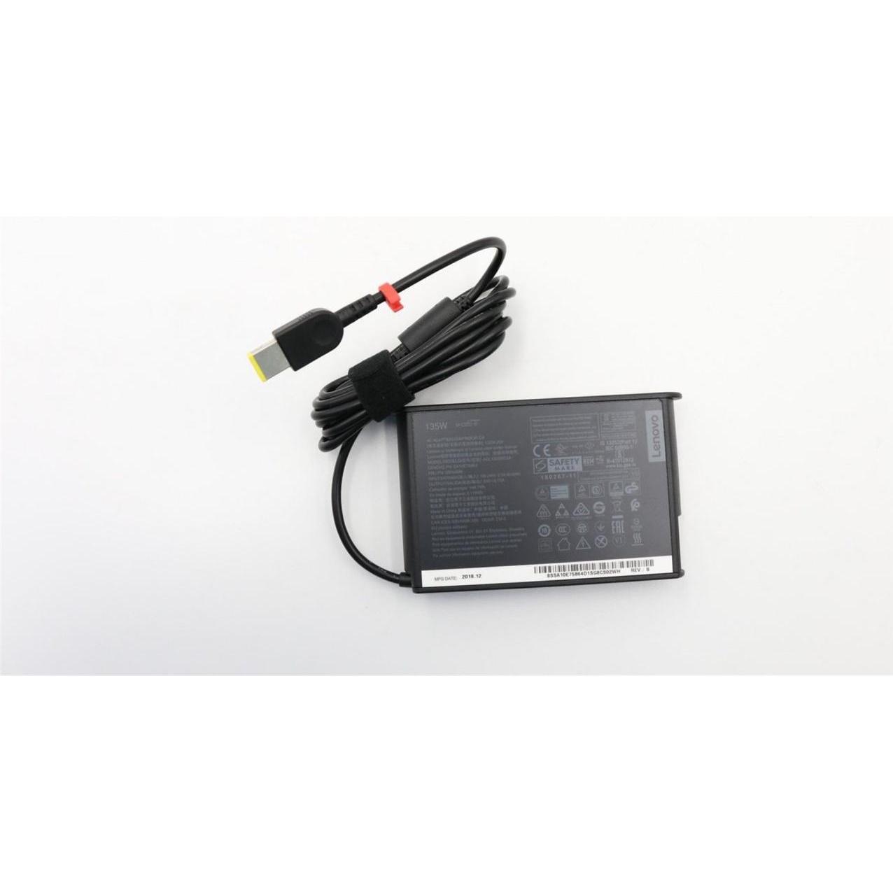 Lenovo AC Adapter Slim 135W 20VDC 3P (135 W), Notebook Netzteil
