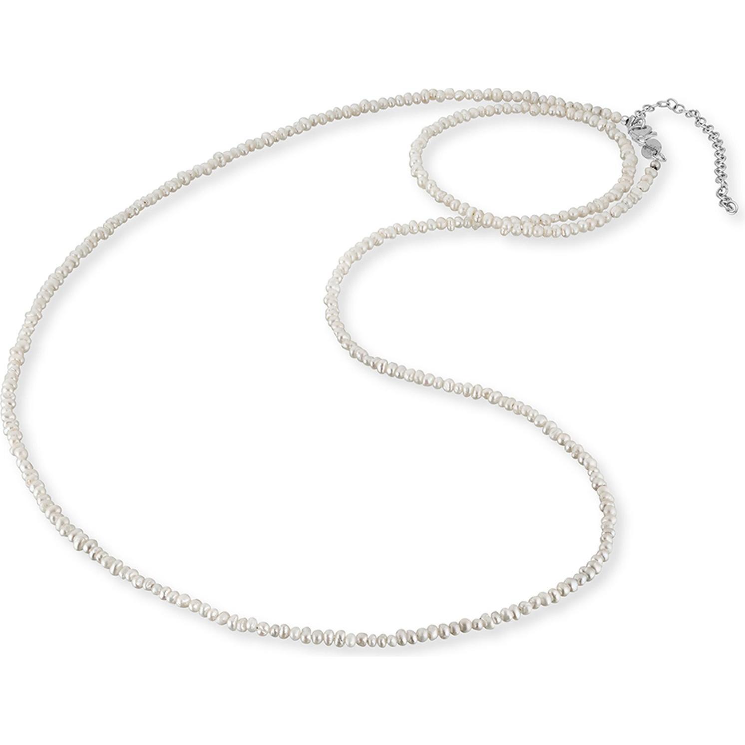 Engelsrufer, Halsschmuck, Kette, (Perle, 925er Perle, 70 cm)