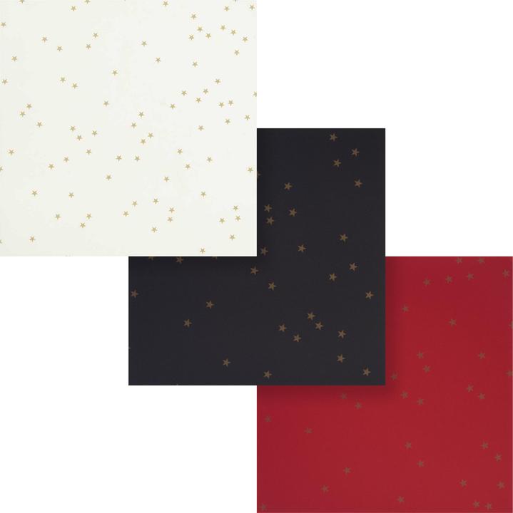 Produktbild Rico Design Faltblätter "Goldsterne", 32 Blatt (130 g/m², 32x)
