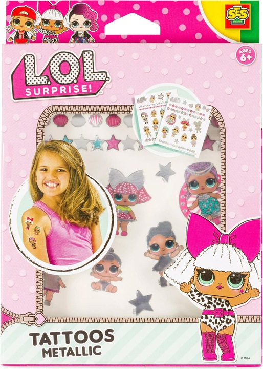 Actual product image L.O.L. Surprise! Metallic Tattoos