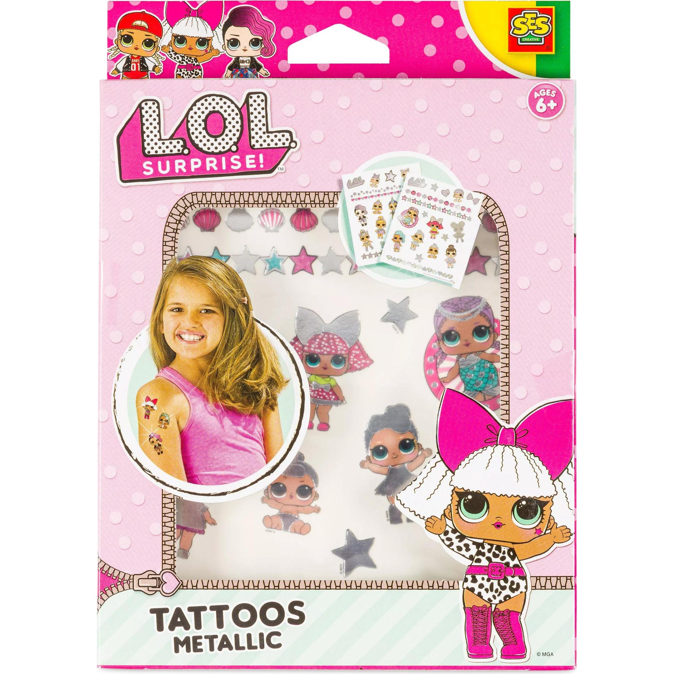 L.O.L. Surprise! Metallic Tattoos