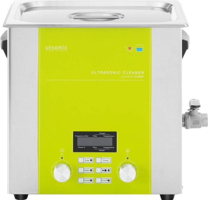 Actual product image Ulsonix Ultrasonic Cleaner - 10 litres - degas - sweep - pulse (37 kHz, 10000 ml)