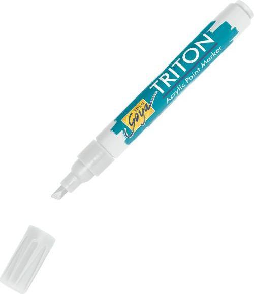 Immagine prodotto Solo Goya Marcatore a vernice acrilica Triton (Bianco, 4 mm, 1 x)