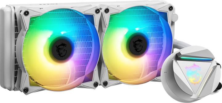 Actual product image MSI WAK MAG CoreLiquid 240R V2 WHITE