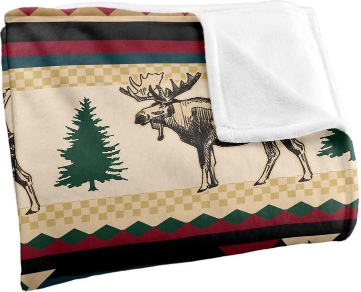 Immagine prodotto JQ Licensing Elch Decke Seidig Supersoft (152 x 127 cm)