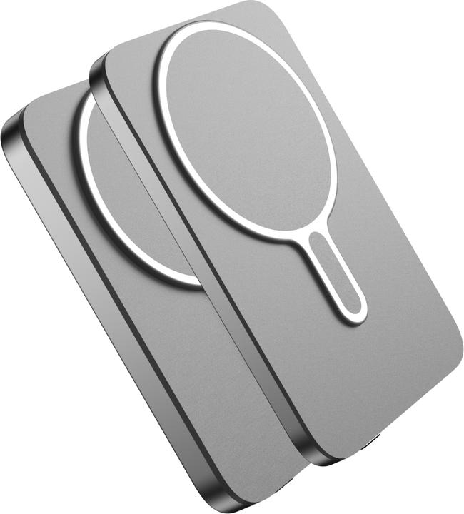 Image du produit Qualo MagSafe power bank 5000 mAh 20W MagSafe gray QMPB5-20-18 (5000 mAh, 20 W, 19.25 Wh)