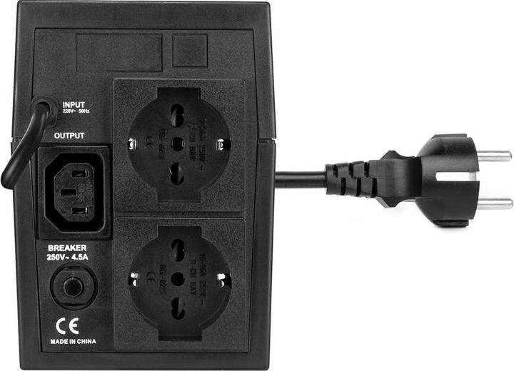 Produktbild Vultech UPS1200VA-LITE (1200 VA, 600 W, Line-Interaktiv USV)