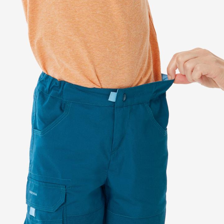 Produktbild Quechua Wandershorts MH500 Kinder Grösse 92–122 blau (122)