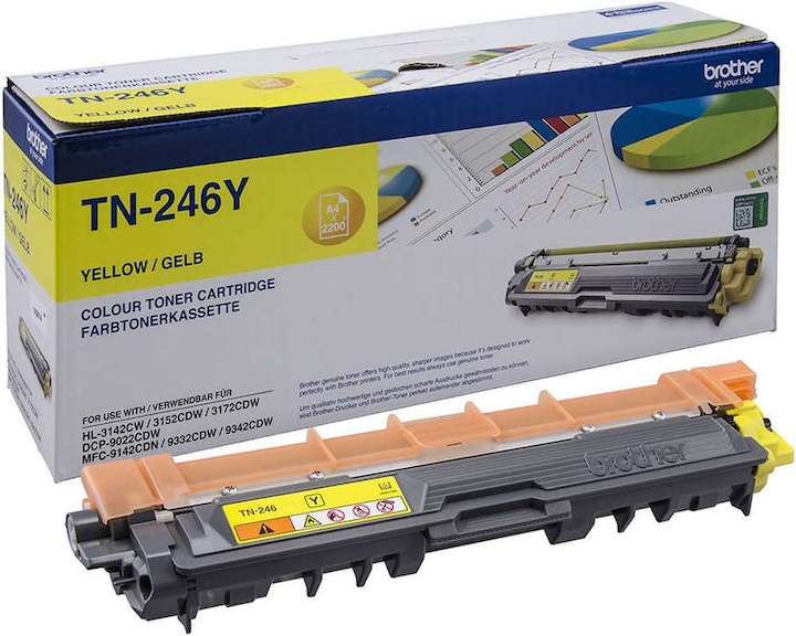 Actual product image Brother Tn-246y (Y)