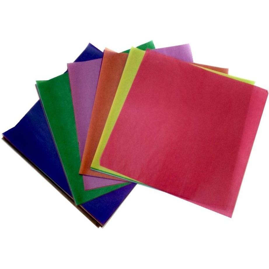 Lexmark, Carta bricolage, Carta trasparente per origami 42g 10x10cm 50 fogli (42 g/m², 50 x)