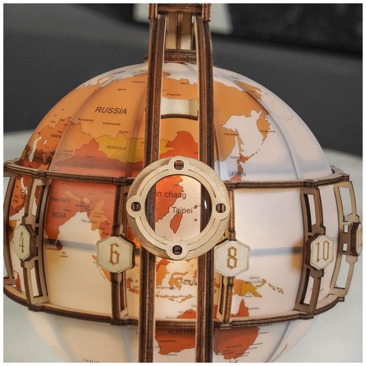 Image du produit Rokr Luminous Globe - Kit de construction en bois 3D