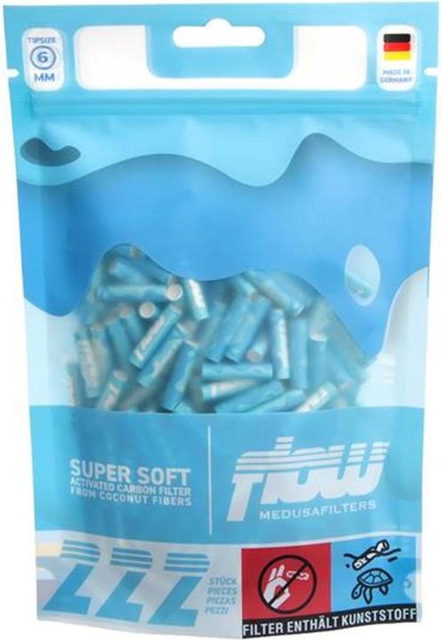 Medusafilters Flow by Supersoft Blue 6mm 222pcs