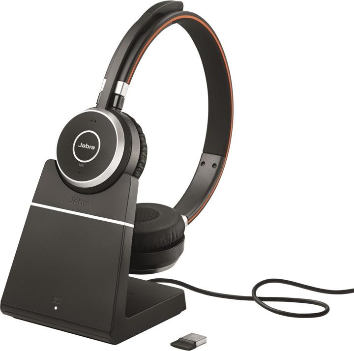 Actual product image Jabra Evolve 65 Duo MS (Wireless, USB-C, Skype)