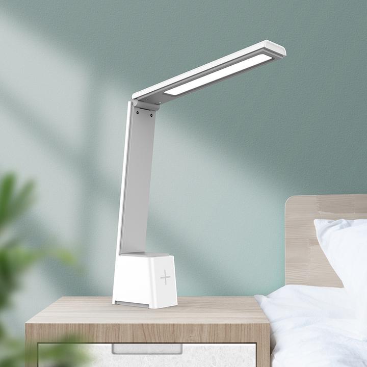 Actual product image Forever Light Desk LED Lamp 5W foldable PURE FLB-110 ANDERS white-grey