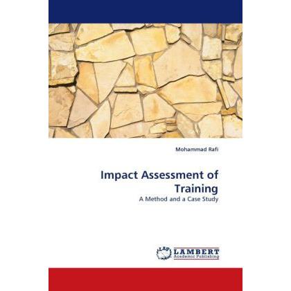 Impact Assessment of Training, Fachbücher