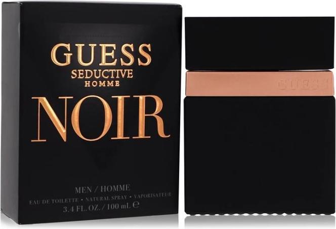 Actual product image Guess Seductive Homme Noir by Eau de Toilette Spray 100 ml (Eau de toilette, 100 ml)