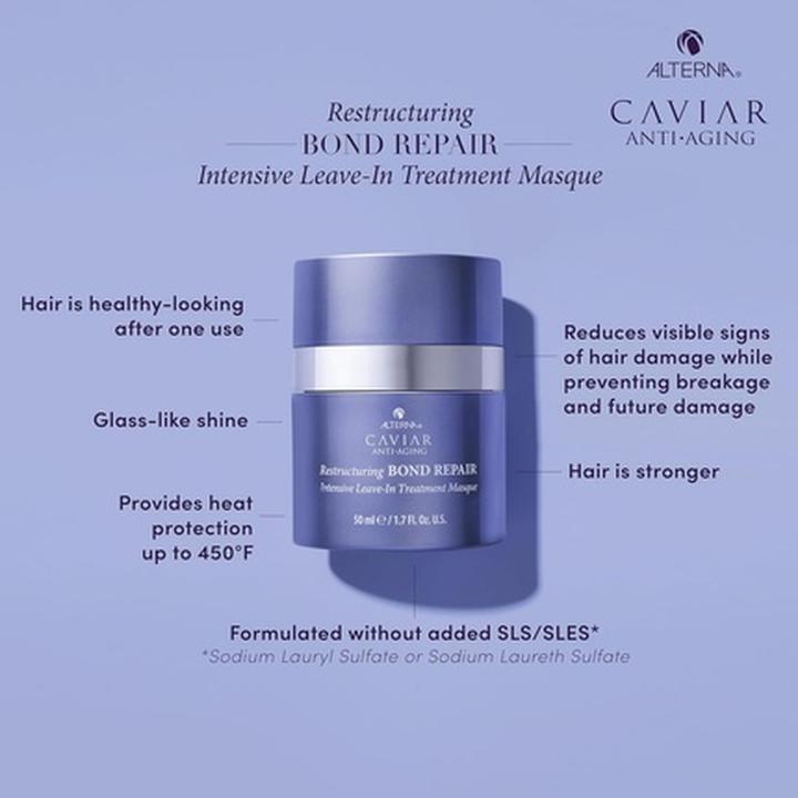 Image du produit Alterna Masque de traitement intensif sans rinçage au caviar (50 ml)