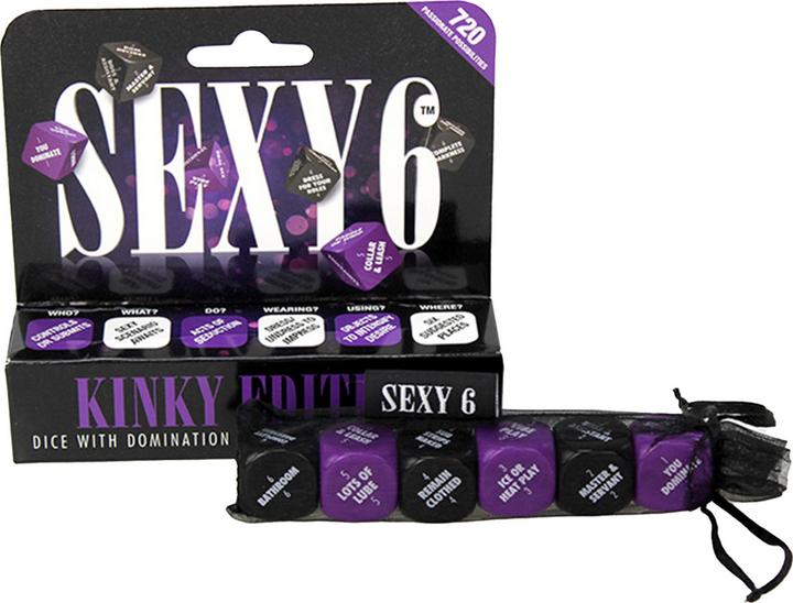 Produktbild Creative Conceptions Sexy 6 Dice - Kinky Edition (Würfelspiel, Englisch)